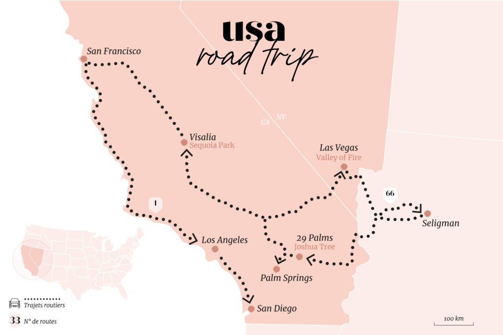 Nevada & Californie road trip